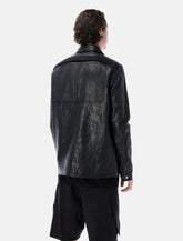 Rick Owens Brad leather jacket - | Spazio Pritelli