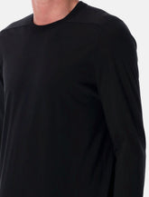 Rick Owens Level Long Sleeves Cotton T-shirt - | Spazio Pritelli