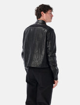 Rick Owens Alice leather jacket - | Spazio Pritelli