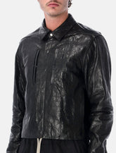 Rick Owens Alice leather jacket - | Spazio Pritelli
