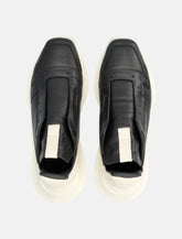 Rick Owens Geth runner leather sneakers - | Spazio Pritelli