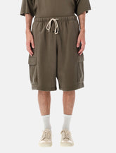 Essentials Fear Of God fleece cargo basketball shorts - | Spazio Pritelli