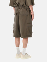 Essentials Fear Of God fleece cargo basketball shorts - | Spazio Pritelli