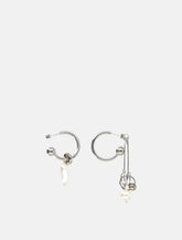 Justine Clenquet Ryder hoop earrings - | Spazio Pritelli