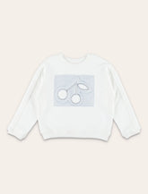 Bonpoint Gena organic cotton cherry sweatshirt - | Spazio Pritelli