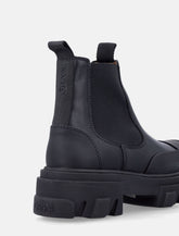 Ganni Cleated Chelsea Boots - | Spazio Pritelli