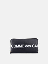 Comme Des Garçons Wallet Hugo Logo Zip Around Unisex Premium - | Spazio Pritelli