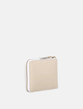 Comme des Garçons Wallet small leather zip-around wallet - | Spazio Pritelli