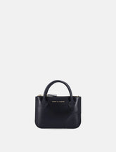 Comme des Garçons Wallet leather mini wallet bag with handles - | Spazio Pritelli