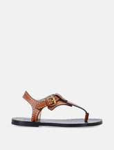 Isabel Marant Joonya leather thong sandals - | Spazio Pritelli