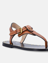 Isabel Marant Joonya leather thong sandals - | Spazio Pritelli