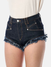 Isabel Marant Eneidala denim shorts - | Spazio Pritelli