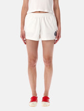 Shorts Sporty & Rich NY Crest - bianchi - | Spazio Pritelli