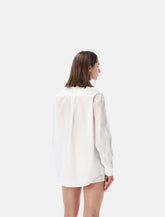 Sporty & Rich NY oversized white shirt - | Spazio Pritelli