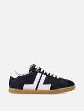 Lanvin Men's Black Glen Sneakers - | Spazio Pritelli