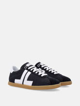 Lanvin Men's Black Glen Sneakers - | Spazio Pritelli