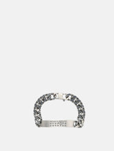 MM6 Maison Margiela silver chain bracelet - | Spazio Pritelli
