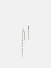 MM6 Maison Margiela crystals earrings - | Spazio Pritelli