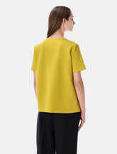 ’S Max Mara embroidered Scuba jersey T-shirt - | Spazio Pritelli