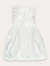 Self-Portrait polka dot frill girl's dress - | Spazio Pritelli