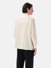Camicia Tahiti in cotone ecru Salvatore Piccolo - | Spazio Pritelli