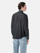 Salvatore Piccolo black wash Western shirt - | Spazio Pritelli