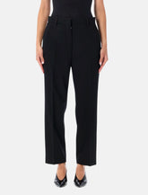 Lanvin wool cigarette trousers - | Spazio Pritelli