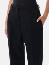 Lanvin wool cigarette trousers - | Spazio Pritelli