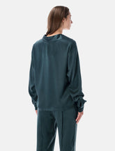 Tom Ford silk satin polo - | Spazio Pritelli