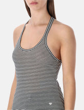 Tom Ford striped viscose racerback top - | Spazio Pritelli