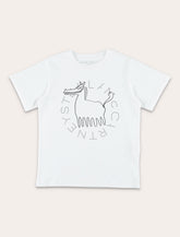 Stella McCartney Kids printed cotton t-shirt - | Spazio Pritelli