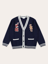 Stella McCartney Kids varsity cardigan - | Spazio Pritelli