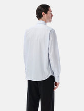 Prada striped poplin shirt - | Spazio Pritelli