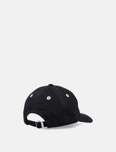 Ami Paris black cotton Ami De Coeur cap - | Spazio Pritelli