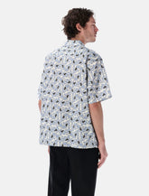 Prada Freesia printed bowling shirt - | Spazio Pritelli