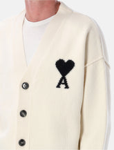 Ami Paris bwool Ami De Coeur cardigan - | Spazio Pritelli
