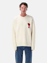 Ami Paris wool Ami De Coeur sweater - | Spazio Pritelli