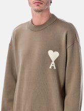 Ami Paris Ami De Coeur crewneck knit - | Spazio Pritelli