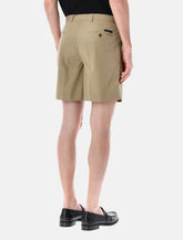 Prada tailored cotton bermuda shorts - | Spazio Pritelli
