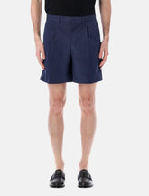Prada tailored cotton bermuda shorts - | Spazio Pritelli