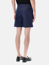 Prada tailored cotton bermuda shorts - | Spazio Pritelli