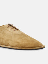 Ami Paris suede Derby midi shoes - | Spazio Pritelli