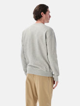 Ami De Coeur grey cotton sweatshirt - | Spazio Pritelli