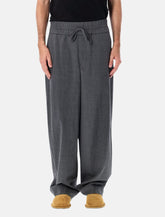AMI Paris elasticated wool trousers - | Spazio Pritelli