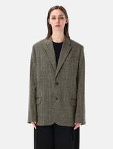 Soeur Hermosa checked tailored blazer - | Spazio Pritelli