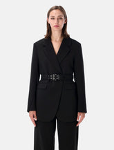Ganni bonded crepe blazer - | Spazio Pritelli