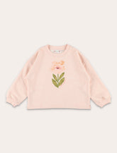 Bonpoint Myla cotton girl's sweatshirt - | Spazio Pritelli