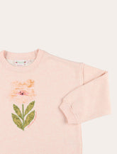 Bonpoint Myla cotton girl's sweatshirt - | Spazio Pritelli