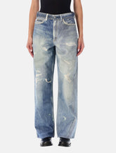 Our Legacy Full Cut denim print jeans - | Spazio Pritelli