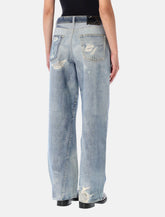 Our Legacy Full Cut denim print jeans - | Spazio Pritelli
